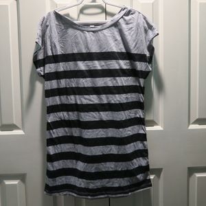 Striped t-shirt dress